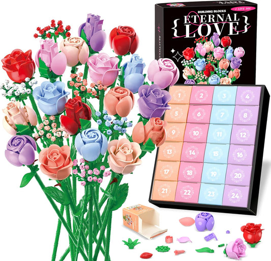 Blumenstrauß Adventskalender